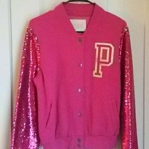 VS PINK Varsity Jacket